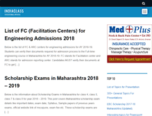 Tablet Screenshot of indiaclass.com